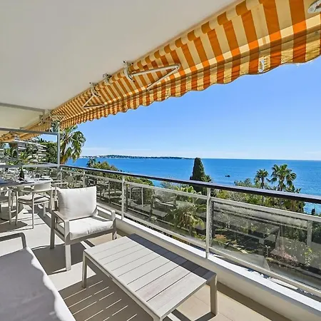 100M2 Cannes Eden - Luxury - Pool & See View شقة فالوريس